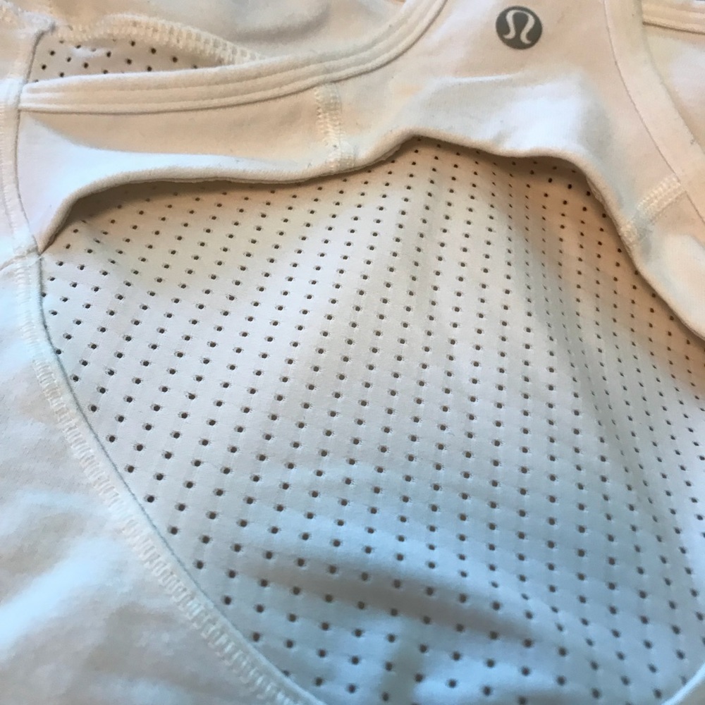White lululemon top